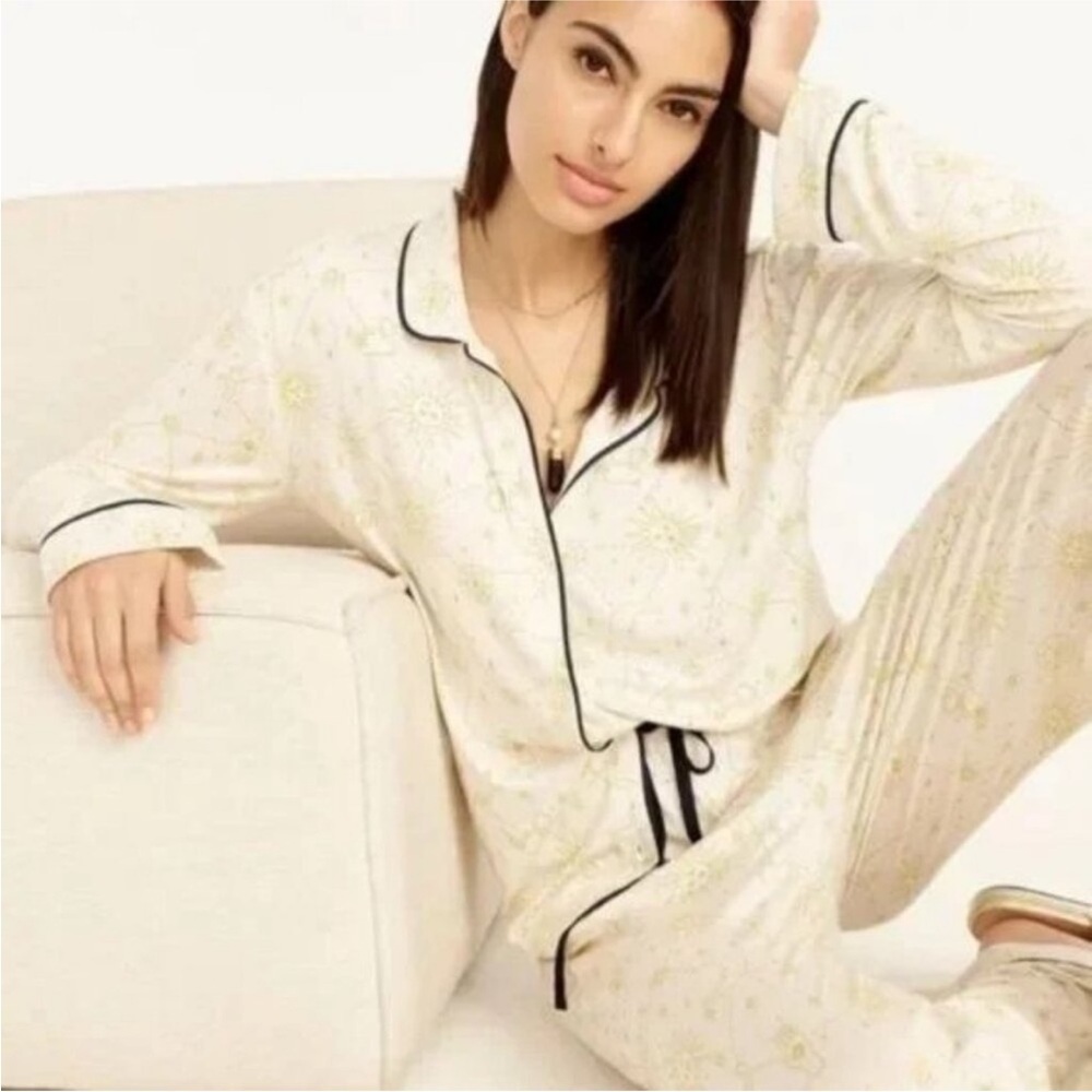 JCrew Zodiac Pajama Set Size XS - Picture 2 of 9